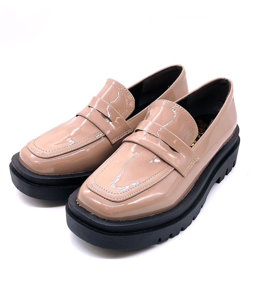 Noubel Voug Relax（ヌーベルヴォーグリラックス）の「ボリュームソールコインローファー（ローファー・レディース・ブラック/ベージュ/アイボリー・LL/3L/S/M/L）」の14枚目の写真