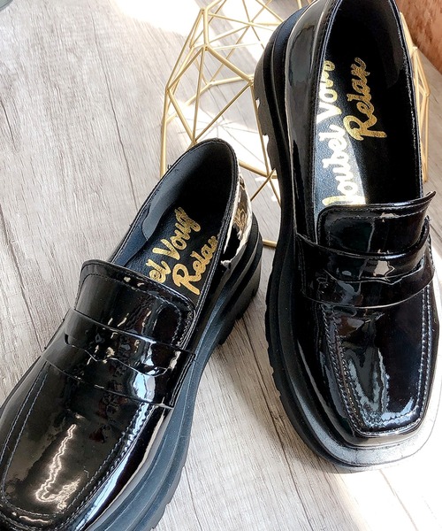 Noubel Voug Relax（ヌーベルヴォーグリラックス）の「ボリュームソールコインローファー（ローファー・レディース・ブラック/ベージュ/アイボリー・LL/3L/S/M/L）」の17枚目の写真