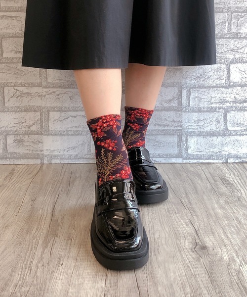 Noubel Voug Relax（ヌーベルヴォーグリラックス）の「ボリュームソールコインローファー（ローファー・レディース・ブラック/ベージュ/アイボリー・LL/3L/S/M/L）」の11枚目の写真