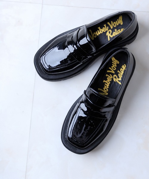 Noubel Voug Relax（ヌーベルヴォーグリラックス）の「ボリュームソールコインローファー（ローファー・レディース・ブラック/ベージュ/アイボリー・LL/3L/S/M/L）」の20枚目の写真