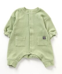 ワッフルカバーオール