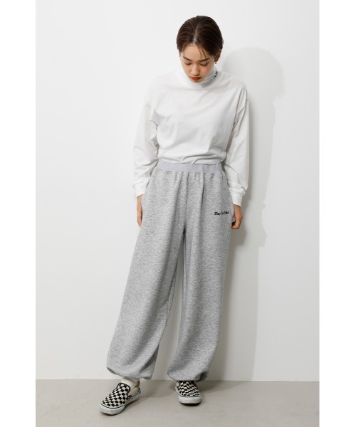 RODEO CROWNS WIDE BOWL（ロデオクラウンズワイドボウル）の「Field tech pants（その他パンツ・レディース・ピンク/グレー×ホワイト/ターコイズブルー・FREE）」の4枚目の写真