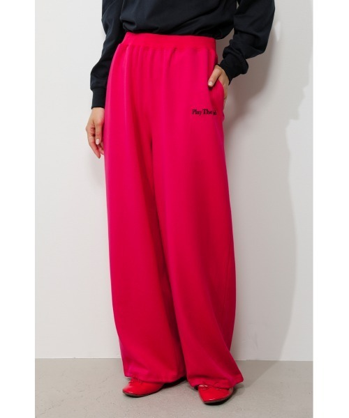 RODEO CROWNS WIDE BOWL（ロデオクラウンズワイドボウル）の「Field tech pants（その他パンツ・レディース・ピンク/グレー×ホワイト/ターコイズブルー・FREE）」の13枚目の写真