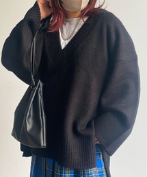 CPCM | インナー付き Vネックニットアンサンブル(ニット/セーター)