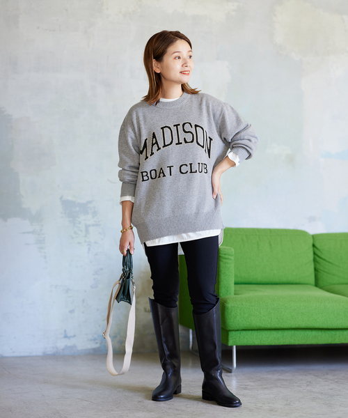 JOURNAL STANDARD - ビッグロゴニット JOURNAL STANDARD（ジャーナルスタンダード）の「ビッグロゴ