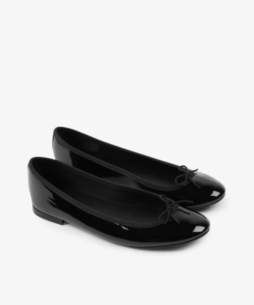 Repetto（レペット）の「Cendrillon バレエフラット - ラバーソール - EUサイズ  / V1790VLUX（バレエシューズ・レディース・ブラック・36.5/39/38/38.5/36/37.5/35/35.5/40/37/34）」の5枚目の写真