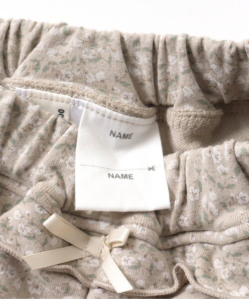 apres les cours（アプレレクール）の「ウエストフリル/7days Style pants_ストレッチ（その他パンツ・キッズ・チャコール/アイボリー/ピンク/ブルー/ベージュ/ラベンダー・110/90/80/130/120/100）」の15枚目の写真