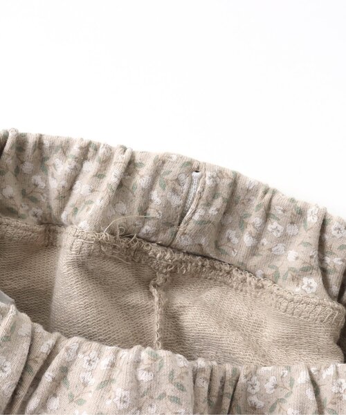 apres les cours（アプレレクール）の「ウエストフリル/7days Style pants_ストレッチ（その他パンツ・キッズ・チャコール/アイボリー/ピンク/ブルー/ベージュ/ラベンダー・110/90/80/130/120/100）」の12枚目の写真