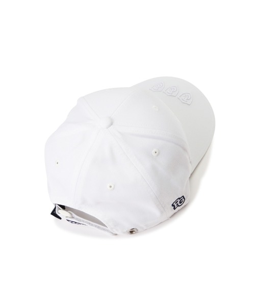 PEARLY GATES（パーリーゲイツ）の「【PEARLY GATES】リサイクルツイル テープロゴキャップ (UNISEX)（キャップ・レディース・ブラック/ホワイト/ネイビー/ベージュ・FREE）」の21枚目の写真