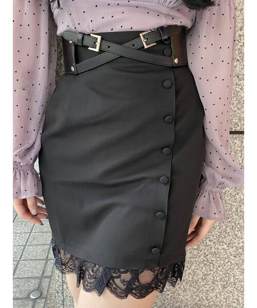 EATME（イートミー）の「フェイクレザークロスベルト（ベルト・レディース・ブラック・FREE）」の14枚目の写真