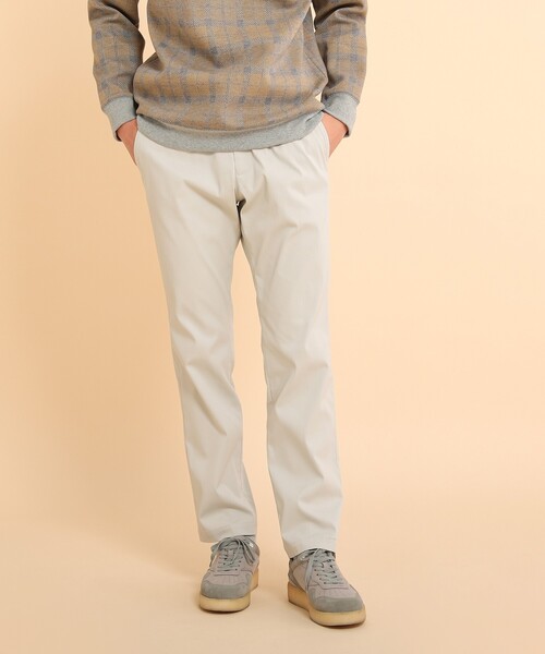 TAKEO KIKUCHI(タケオキクチ)の「ハイストレッチ ピケ スリム パンツ(スラックス・メンズ・ベージュ/ネイビー/ライトグレー/ブラック/ワインレッド・01/02/03/04/05)」の3枚目の写真