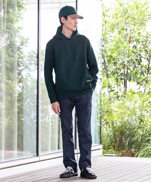 TAKEO KIKUCHI(タケオキクチ)の「ハイストレッチ ピケ スリム パンツ(スラックス・メンズ・ベージュ/ネイビー/ライトグレー/ブラック/ワインレッド・01/02/03/04/05)」の7枚目の写真