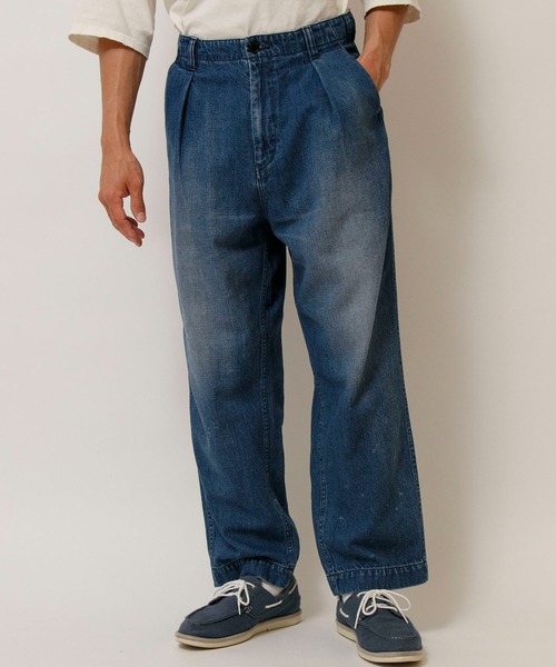 Johnbull（ジョンブル）の「フレンチワークジーンズ（デニムパンツ・メンズ・インディゴブルー・SMALL/MEDIUM/LARGE）」の13枚目の写真