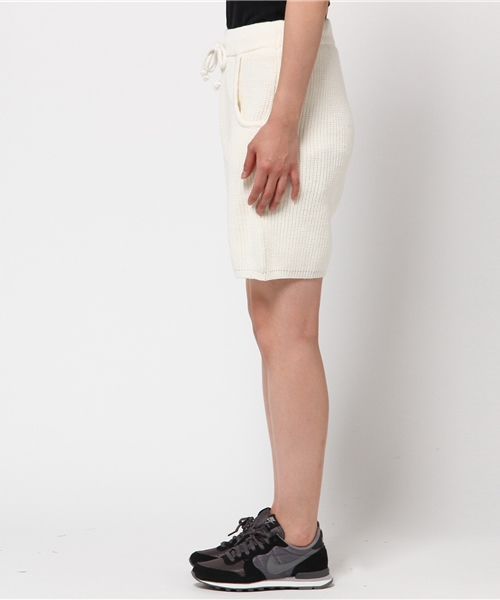 CIAOPANIC（チャオパニック）の「【Ciaopanic】　バルキー綿混片畦Shorts（その他パンツ・レディース・オフホワイト/グレー/ネイビー・FREE）」の5枚目の写真