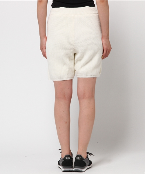 CIAOPANIC（チャオパニック）の「【Ciaopanic】　バルキー綿混片畦Shorts（その他パンツ・レディース・オフホワイト/グレー/ネイビー・FREE）」の6枚目の写真