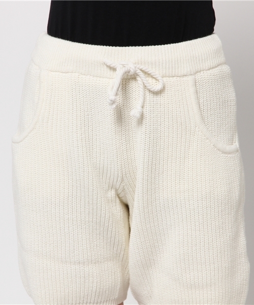 CIAOPANIC（チャオパニック）の「【Ciaopanic】　バルキー綿混片畦Shorts（その他パンツ・レディース・オフホワイト/グレー/ネイビー・FREE）」の7枚目の写真