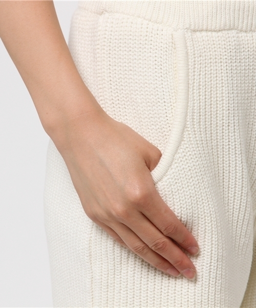 CIAOPANIC（チャオパニック）の「【Ciaopanic】　バルキー綿混片畦Shorts（その他パンツ・レディース・オフホワイト/グレー/ネイビー・FREE）」の9枚目の写真