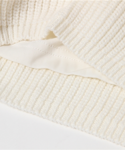 CIAOPANIC（チャオパニック）の「【Ciaopanic】　バルキー綿混片畦Shorts（その他パンツ・レディース・オフホワイト/グレー/ネイビー・FREE）」の12枚目の写真