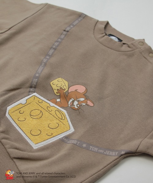 JAM & LINK（ジャムアンドリンク）の「TOM&JERRY / トムアンドジェリー トレーナー（スウェット・キッズ・B/C/D/E/F/A・80ｃｍ/90cm/100cm/110cm/120cm/130cm/140cm）」の17枚目の写真