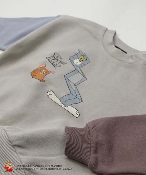 JAM & LINK（ジャムアンドリンク）の「TOM&JERRY / トムアンドジェリー トレーナー（スウェット・キッズ・B/C/D/E/F/A・80ｃｍ/90cm/100cm/110cm/120cm/130cm/140cm）」の15枚目の写真