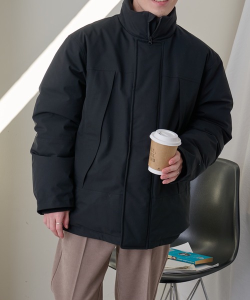 COLONY 2139（コロニートゥーワンスリーナイン）の「ダウンジャケット（ダウンジャケット/コート・メンズ・ブラック/オフホワイト・MEDIUM/LARGE）」の3枚目の写真