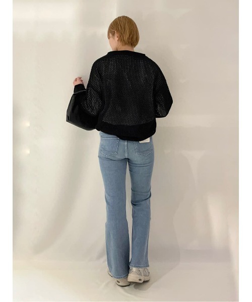 【SOMETHING】LISAフレアデニムパンツ（デニムパンツ）｜SOMETHING（サムシング）