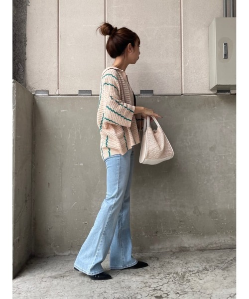 【SOMETHING】LISAフレアデニムパンツ（デニムパンツ）｜SOMETHING（サムシング）