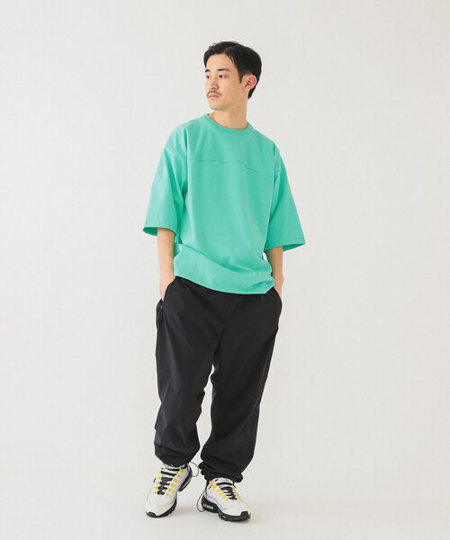 BEAMS（ビームス）の「BEAMS / フットボール Tシャツ（Tシャツ/カットソー・メンズ・ブラック/ホワイト/ミント・S/M/L/XL）」の7枚目の写真