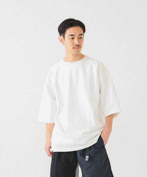 BEAMS（ビームス）の「BEAMS / フットボール Tシャツ（Tシャツ/カットソー・メンズ・ブラック/ホワイト/ミント・S/M/L/XL）」の5枚目の写真