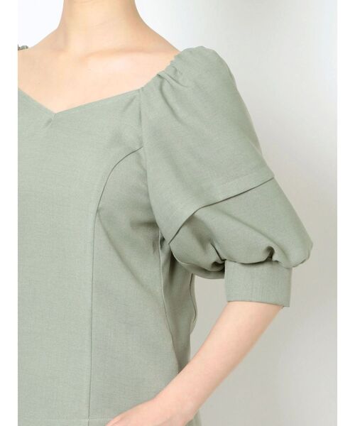 LAGUNAMOON（ラグナムーン）の「バックリボンブラウス（シャツ/ブラウス・レディース・ベージュ/ブラウン/グリーン・FREE）」の9枚目の写真