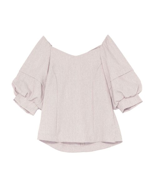 LAGUNAMOON（ラグナムーン）の「バックリボンブラウス（シャツ/ブラウス・レディース・ベージュ/ブラウン/グリーン・FREE）」の17枚目の写真