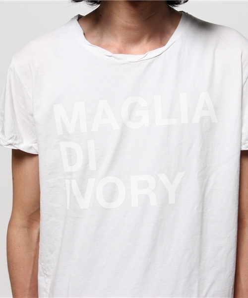 ivory court（アイボリーコート）の「◆【MAGLIA】 ivory（Tシャツ/カットソー・メンズ・ホワイト・38/40）」の3枚目の写真
