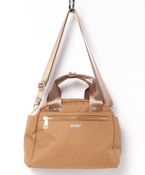 anello(アネロ)の「【anello】GTT0472Z 2WAY ボストンバッグ※(ボストンバッグ・レディース・ライトグレー/ピンクベージュ/ネイビー/ブラック/ベージュ・FREE)」の4枚目の写真