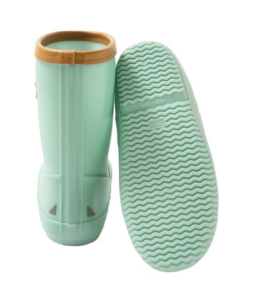 devirock(デビロック)の「配色モチーフ レインブーツ (リフレクター付き)(レインシューズ・キッズ・ピンク/ライトカーキ/パープル/グリーン系その他・15.0cm/16.0cm/17.0cm/18.0cm/19.0cm/20.0cm/21.0cm)」の11枚目の写真