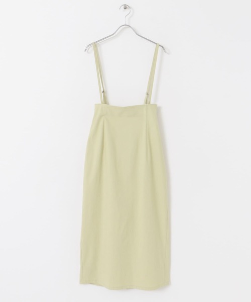 SENSE OF PLACE by URBAN RESEARCH（センスオブプレイスバイアーバンリサーチ）の「ストレッチサスツキハイウエストスカート（スカート・レディース・ブラック/ライトベージュ/モカ/オレンジ/イエロー・X-SMALL/SMALL/MEDIUM/LARGE/TALL）」の20枚目の写真