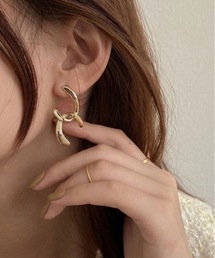 【OKUOKU 0909】 メタルデザインピアス oku-pierce-644613715514-35 I