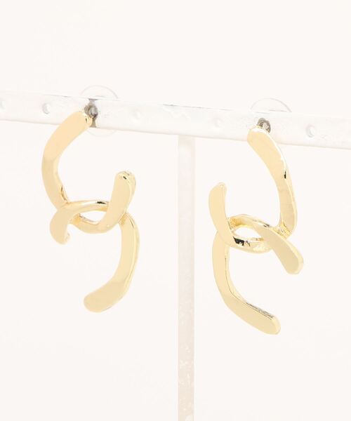 Burner(バーナー)の「【OKUOKU 0909】 メタルデザインピアス oku-pierce-644613715514-35 I(ピアス(両耳用)・レディース・A/B・FREE)」の5枚目の写真