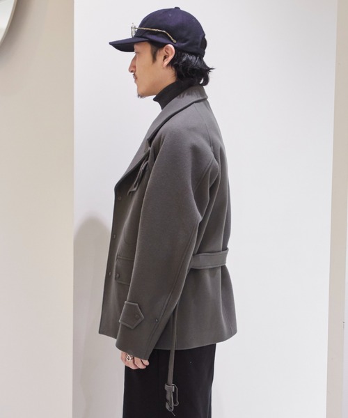 Scye（サイ）の「【Scye / サイ】Super140 Wool Melton Motorcycle