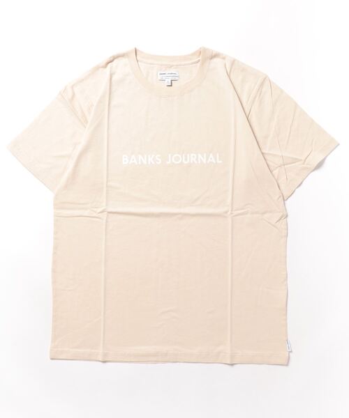 BANKS(バンクス)の「DESIGN TEE/BANKS(バンクス)半袖Tシャツ(Tシャツ/カットソー・メンズ・ライトグリーン/オフホワイト/オレンジ/ダークブルー/ブラック/ヘザーグレー/サンドグレー・MEDIUM/LARGE/X-LARGE/SMALL)」の5枚目の写真