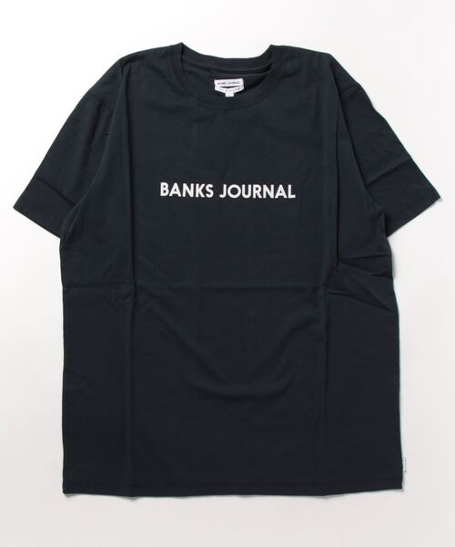 BANKS(バンクス)の「DESIGN TEE/BANKS(バンクス)半袖Tシャツ(Tシャツ/カットソー・メンズ・ライトグリーン/オフホワイト/オレンジ/ダークブルー/ブラック/ヘザーグレー/サンドグレー・MEDIUM/LARGE/X-LARGE/SMALL)」の7枚目の写真