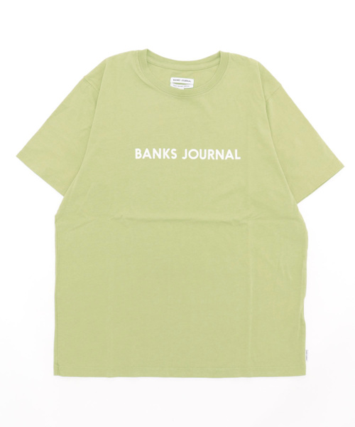 BANKS(バンクス)の「DESIGN TEE/BANKS(バンクス)半袖Tシャツ(Tシャツ/カットソー・メンズ・ライトグリーン/オフホワイト/オレンジ/ダークブルー/ブラック/ヘザーグレー/サンドグレー・MEDIUM/LARGE/X-LARGE/SMALL)」の6枚目の写真