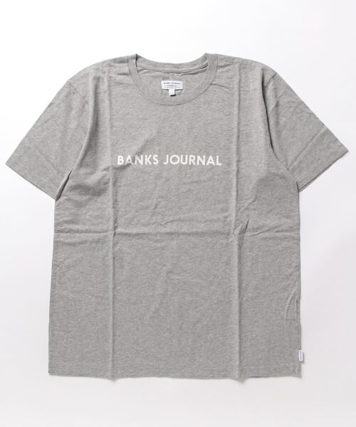 BANKS(バンクス)の「DESIGN TEE/BANKS(バンクス)半袖Tシャツ(Tシャツ/カットソー・メンズ・ライトグリーン/オフホワイト/オレンジ/ダークブルー/ブラック/ヘザーグレー/サンドグレー・MEDIUM/LARGE/X-LARGE/SMALL)」の4枚目の写真
