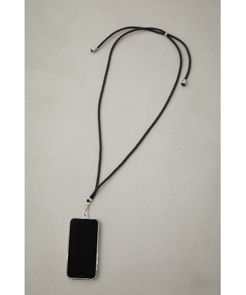 AZUL by moussy（アズールバイマウジー）の「BRAIDED MOBILE SHOULDER ROPE/ブレイディドモバイルショルダーロープ（その他小物・レディース・ブルー/ブラック/オフホワイト/オレンジ・FREE）」の14枚目の写真