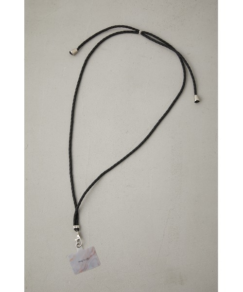 AZUL by moussy（アズールバイマウジー）の「BRAIDED MOBILE SHOULDER ROPE/ブレイディドモバイルショルダーロープ（その他小物・レディース・ブルー/ブラック/オフホワイト/オレンジ・FREE）」の15枚目の写真