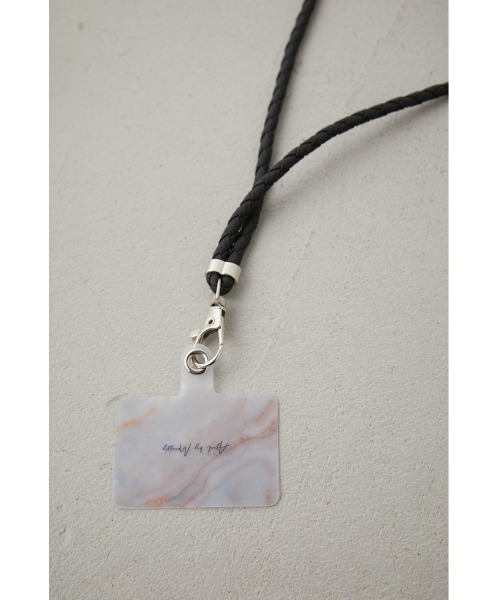 AZUL by moussy（アズールバイマウジー）の「BRAIDED MOBILE SHOULDER ROPE/ブレイディドモバイルショルダーロープ（その他小物・レディース・ブルー/ブラック/オフホワイト/オレンジ・FREE）」の16枚目の写真