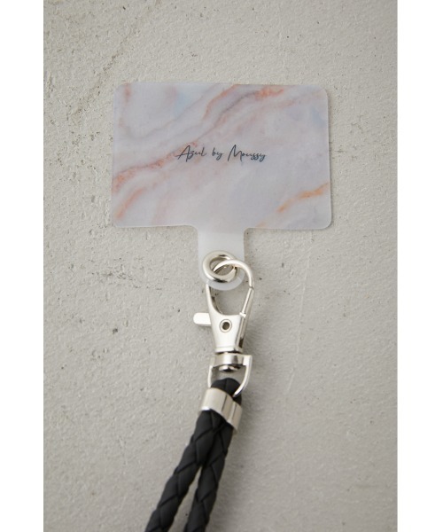 AZUL by moussy（アズールバイマウジー）の「BRAIDED MOBILE SHOULDER ROPE/ブレイディドモバイルショルダーロープ（その他小物・レディース・ブルー/ブラック/オフホワイト/オレンジ・FREE）」の18枚目の写真
