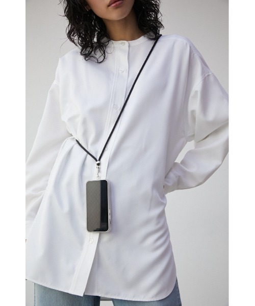 AZUL by moussy（アズールバイマウジー）の「BRAIDED MOBILE SHOULDER ROPE/ブレイディドモバイルショルダーロープ（その他小物・レディース・ブルー/ブラック/オフホワイト/オレンジ・FREE）」の12枚目の写真