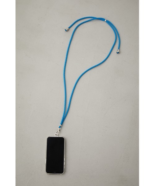 AZUL by moussy（アズールバイマウジー）の「BRAIDED MOBILE SHOULDER ROPE/ブレイディドモバイルショルダーロープ（その他小物・レディース・ブルー/ブラック/オフホワイト/オレンジ・FREE）」の21枚目の写真