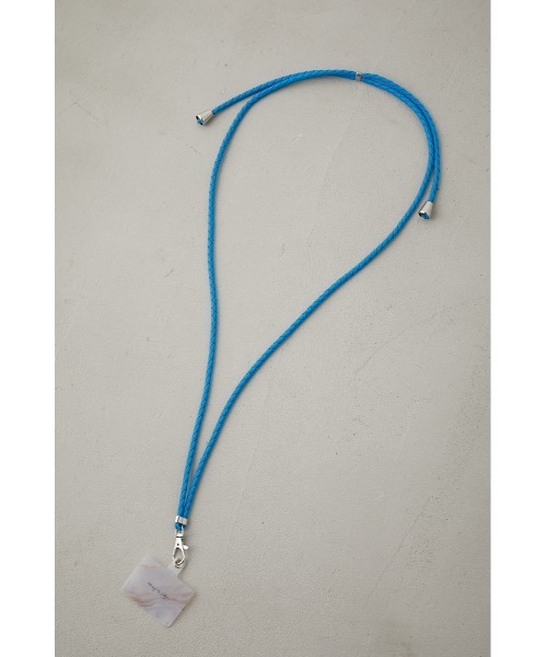 AZUL by moussy（アズールバイマウジー）の「BRAIDED MOBILE SHOULDER ROPE/ブレイディドモバイルショルダーロープ（その他小物・レディース・ブルー/ブラック/オフホワイト/オレンジ・FREE）」の22枚目の写真