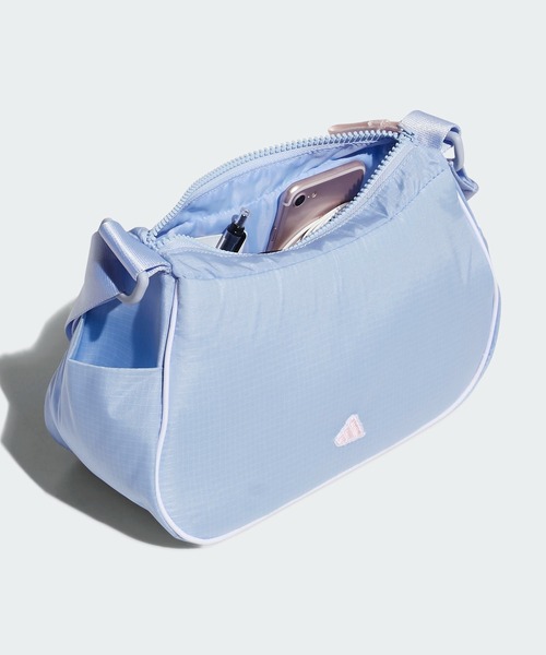 adidas（アディダス）の「軽量 ラウンドポーチ【adidas Golf/アディダスゴルフ】（ハンドバッグ・レディース・ブラック/ブルー・FREE）」の9枚目の写真